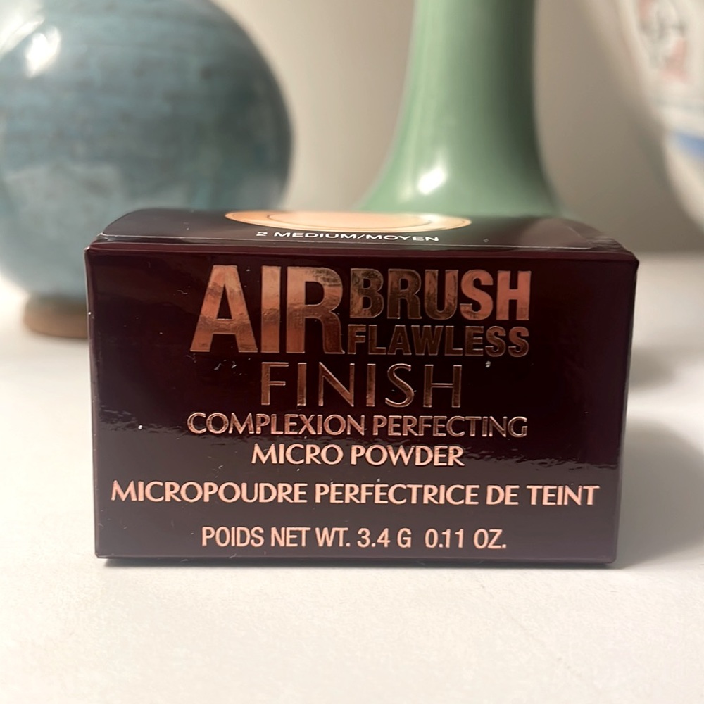 Charlotte Tilbury Mini Airbrush Flawless Finish Setting Powder in Medium